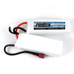 Redox ASG 3500 mAh 11,1V 20C (rozdzielony) (2+1) - pakiet LiPo